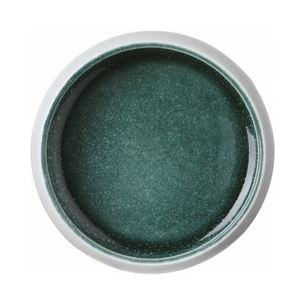 Goro White Green Bowl 140mm - hospitality