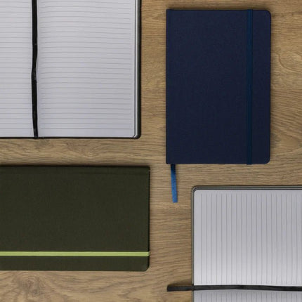 GRS certified RPET A5 notebook - hospitality