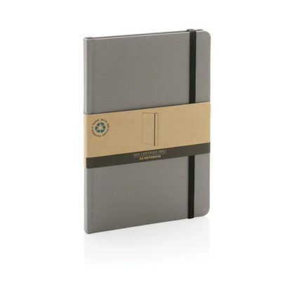 GRS certified RPET A5 notebook - hospitality