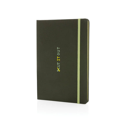 GRS certified RPET A5 notebook - hospitality