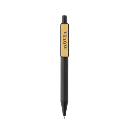 GRS RABS pen with bamboo clip - hospitality