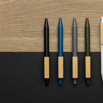 GRS RABS pen with bamboo clip - hospitality