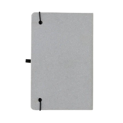 GRS Recycled leather hardcover notebook A5 - hospitality