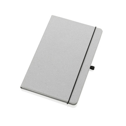 GRS Recycled leather hardcover notebook A5 - hospitality