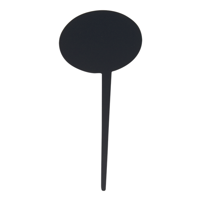 Securit Silhouette Bubble Chalkboard Tags Black 18x8.1x0.1cm Pack of 6 – Securit hospitality signage