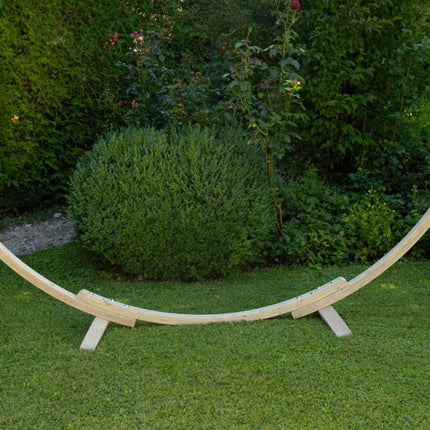 American Dream XL Hammock with Curved Apollo Wooden Stand – photo 6