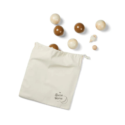 Handcrafted Walnut And Brass Bocce Set From The Atelier Collection Of Timeless Craftsmanship - hospitality