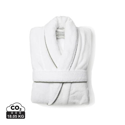 Harper Collection Bathrobe L XL In 100 Percent Cotton – part of Burren White set