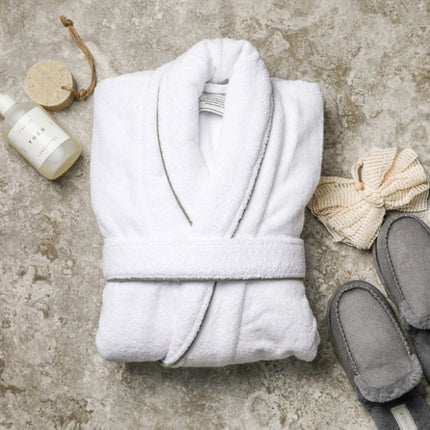 Harper Collection Bathrobe L XL In 100 Percent Cotton - hospitality