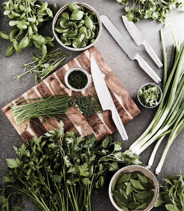 Hattasan Bread Knife From The Atelier Series In Japanese 420J2 Steel For Delicate Slicing - hospitality