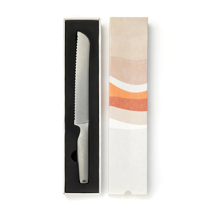 Hattasan Bread Knife From The Atelier Series In Japanese 420J2 Steel For Delicate Slicing - hospitality