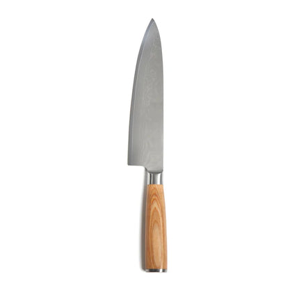 Hattasan Damascus Signature Chef Knife With Pakkawood - hospitality