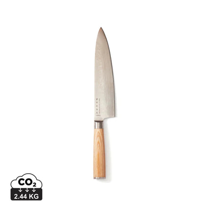 Hattasan Damascus Signature Chef Knife With Pakkawood - hospitality