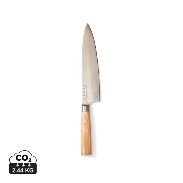 Hattasan Damascus Signature Chef Knife With Pakkawood - hospitality