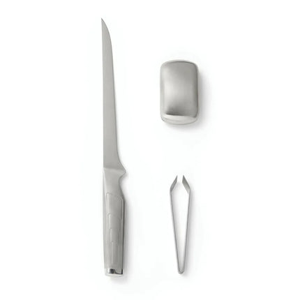 Hattasan Fillet Set From Signature Collection In Premium Japanese 420J Steel With Flexible Blade And Odor Removing Soap - hospitality