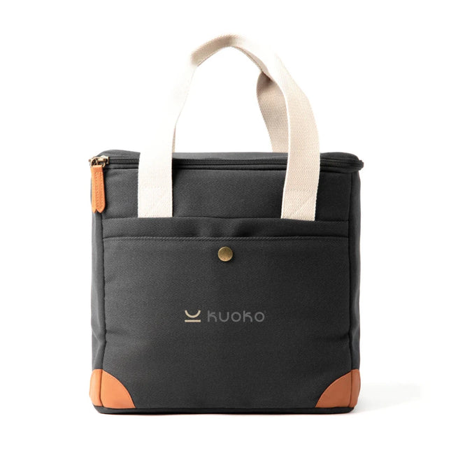 Heritage Collection RPET Insulated Cooler Bag With Canvas Twill Exterior And Waterborne PU Accents - hospitality