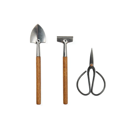 Heritage Collection Stainless Steel and Acacia Garden Set - hospitality