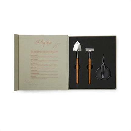 Heritage Collection Stainless Steel and Acacia Garden Set - hospitality