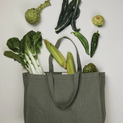Hil AWARE Collection Recycled Canvas Maxi Tote Crafted - hospitality