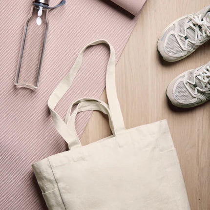 Hil AWARE Collection Recycled Canvas Zip Tote - hospitality