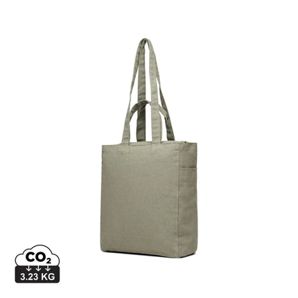Hil AWARE Collection Recycled Canvas Zip Tote - hospitality
