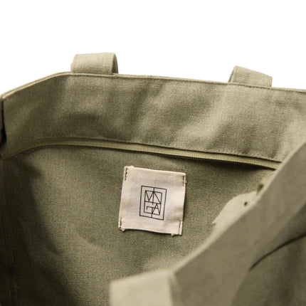 Hil AWARE Collection Recycled Canvas Zip Tote - hospitality
