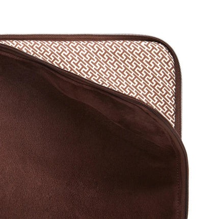 Hunton Collection Premium PU Laptop Case Brass Hardware - hospitality