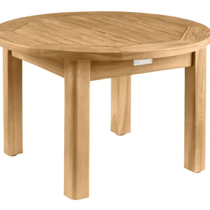 IBIZA Low Round Teak Table Ø50cm - hospitality