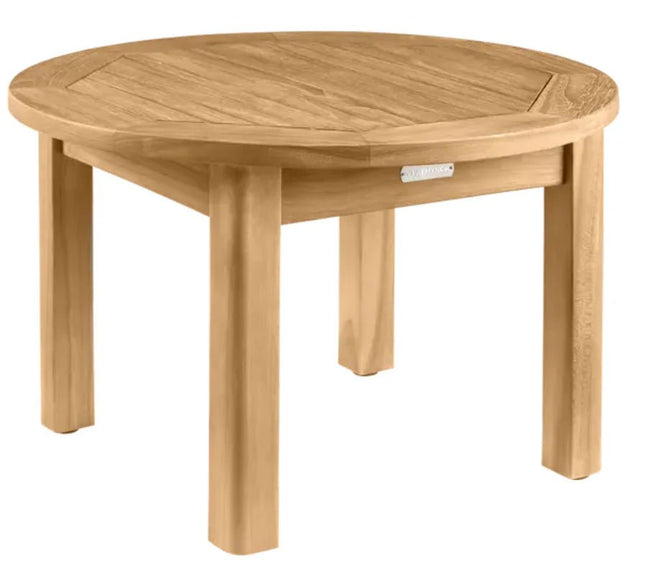 IBIZA Low Round Teak Table Ø50cm - hospitality