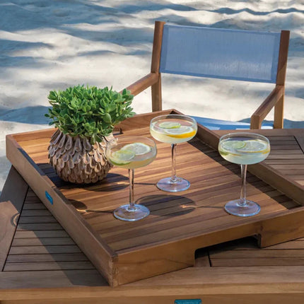IBIZA Serving Tray Solid Teak - hospitality