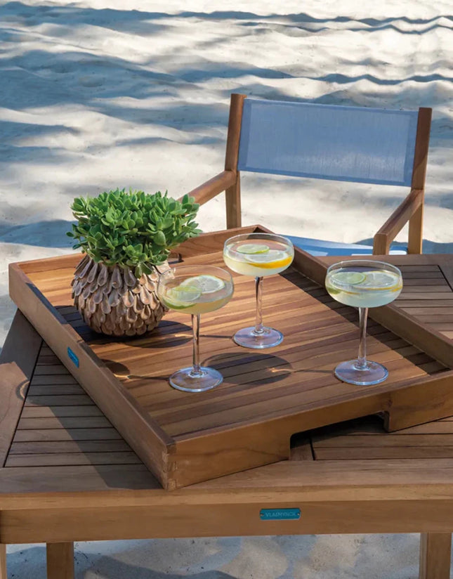 IBIZA Serving Tray Solid Teak - hospitality