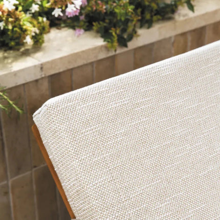 IBIZA Sunlounger Teak Outdoor Sun Bed - hospitality