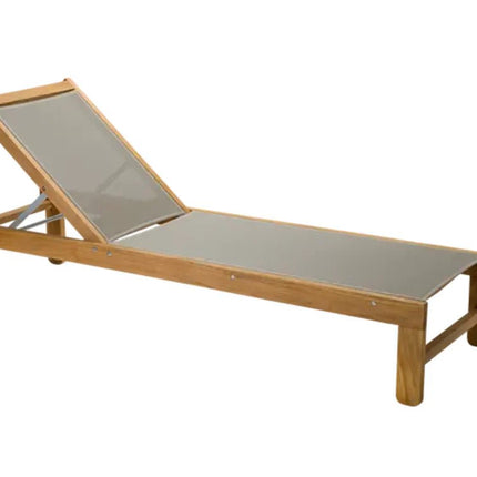 IBIZA Sunlounger Teak Outdoor Sun Bed - hospitality