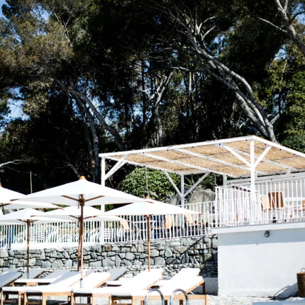 IBIZA Sunlounger Teak Outdoor Sun Bed - hospitality