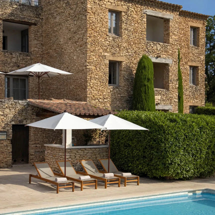 IBIZA Sunlounger Teak Outdoor Sun Bed - hospitality