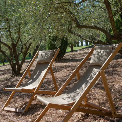 IBIZA Teak Deckchair - hospitality