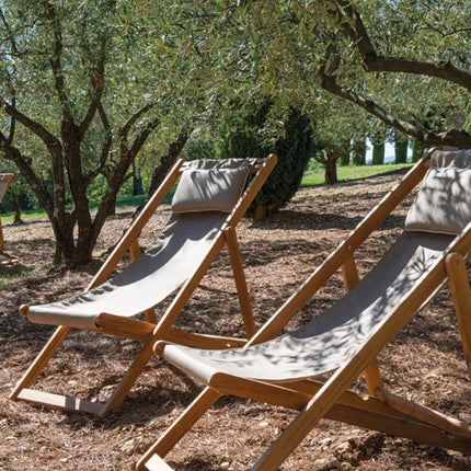 IBIZA Teak Deckchair - hospitality
