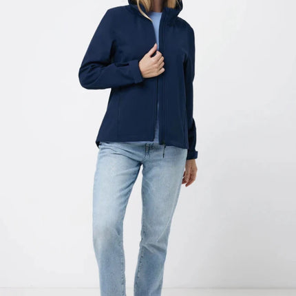 IMakal women recycled polyester soft shell jacket - hospitality