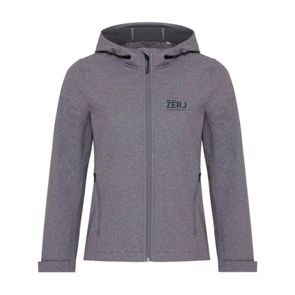 IMakal women recycled polyester soft shell jacket - hospitality