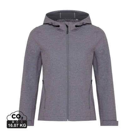 IMakal women recycled polyester soft shell jacket - hospitality