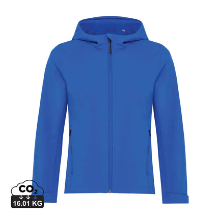 IMakal women recycled polyester soft shell jacket - hospitality