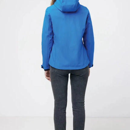 IMakal women recycled polyester soft shell jacket - hospitality