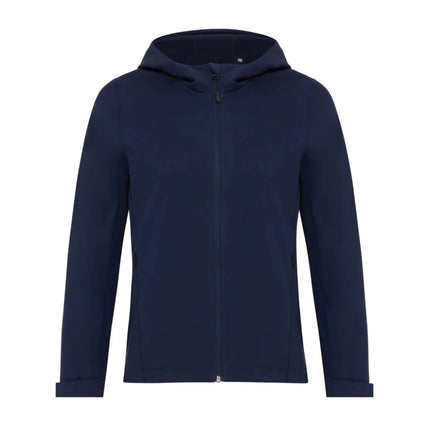 IMakal women recycled polyester soft shell jacket - hospitality