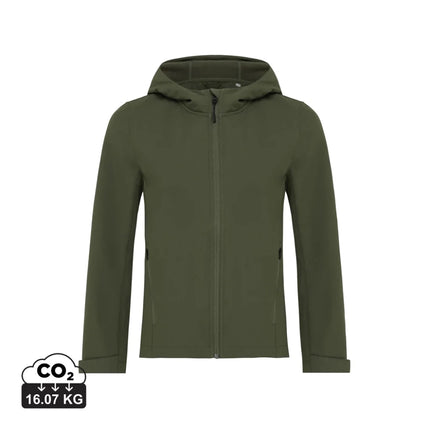IMakal women recycled polyester soft shell jacket - hospitality