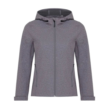 IMakal women recycled polyester soft shell jacket - hospitality