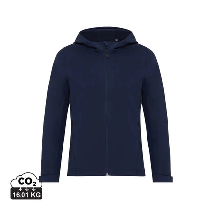 IMakal women recycled polyester soft shell jacket - hospitality