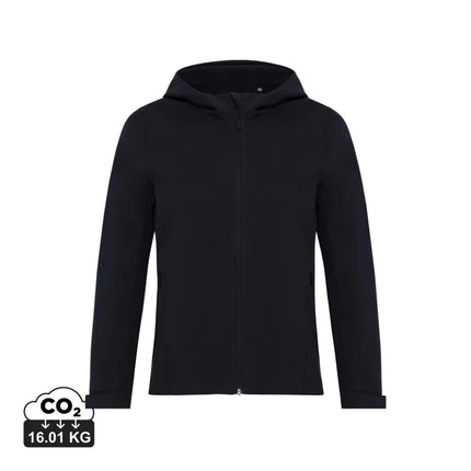 IMakal women recycled polyester soft shell jacket - hospitality
