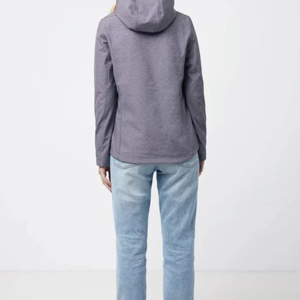 IMakal women recycled polyester soft shell jacket - hospitality