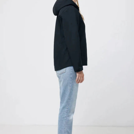 IMakal women recycled polyester soft shell jacket - hospitality