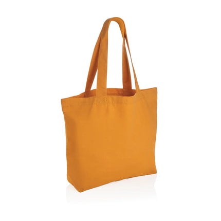Impact Aware™ 240 gsm rcanvas shopper w/pocket - hospitality